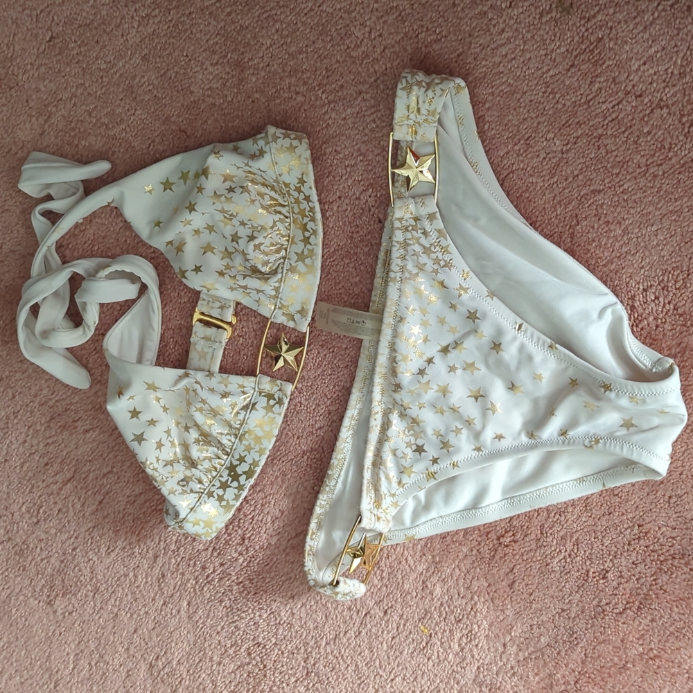 Victoria's Secret White Star Bikini